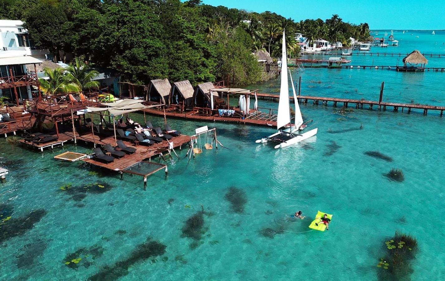 El Buho Lagoon Bacalar Exterior photo